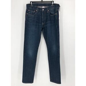 RE/DONE Men's Slim Fit Comfort Stretch Jeans 32x32 Dark Wash Blue NWT